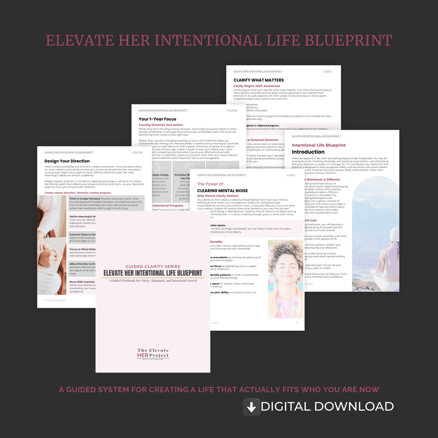 Intentional Life Blueprint | Life Alignment & Personal Clarity System