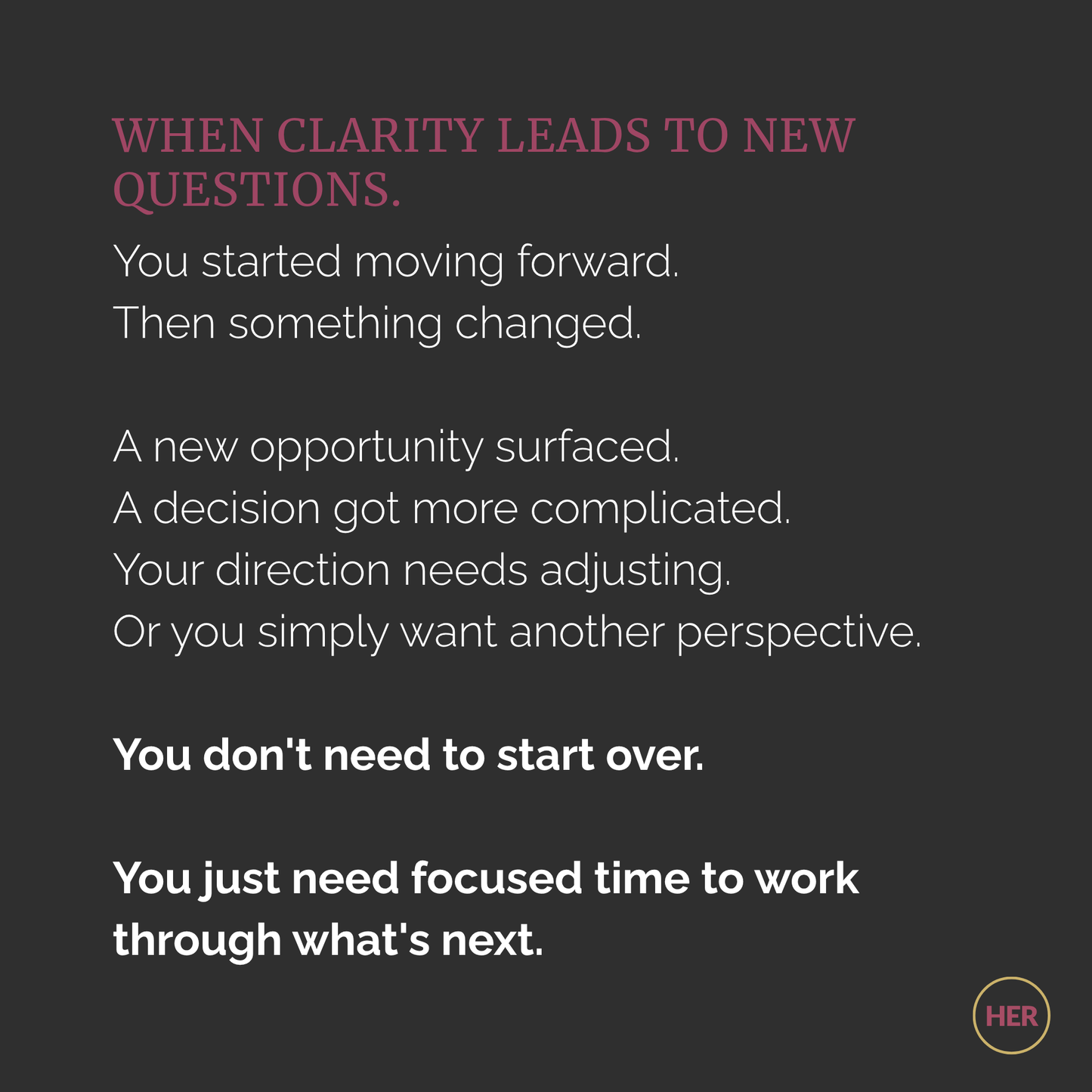 Follow-Up Strategy Session | 30-Minute Career Clarity & Next Step Review