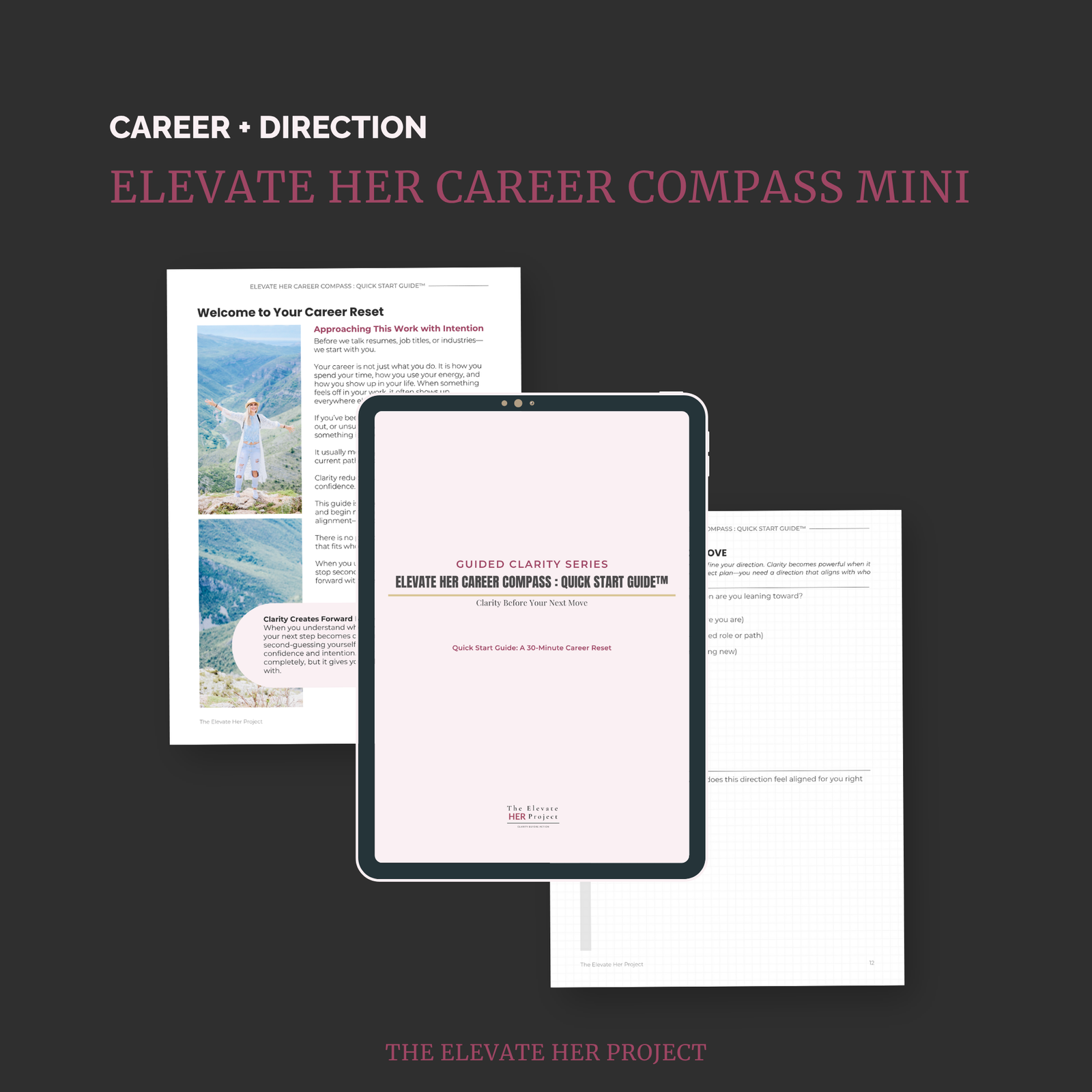 ELEVATE HER CAREER COMPASS: QUICK START GUIDE
